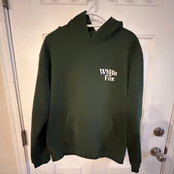 White Fox Boutique Women’s Green Hoodie - Picture 1 of 4